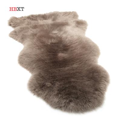 China New Product Waterproof Chinese Real Wool Blanket Factory Lambskin Wool Sofa Blanket Australia Pure Wool Blanket for sale