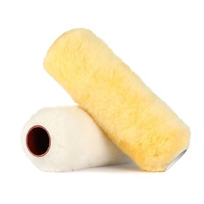 China Paint Multi-sizes Wall Lamb Paint Roller Wool Indoor Outdoor Natural Roller for sale