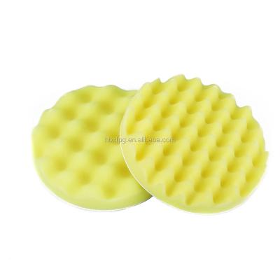 China Bestselling Durable And Customized Foam Polish Pad Car Care Sponge Cutting Polishing Pad For Car Polishing for sale