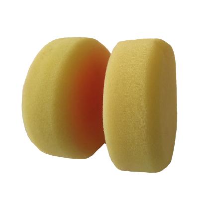 China Car Body Sponge Foam Polishing Pads Disc Yellow Cut Polishing Wheel for sale