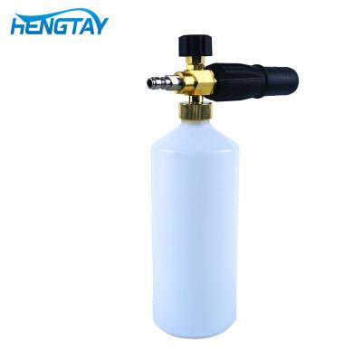 China High Quality SS+Brass+Plastic Car Wash Pressure Seal Cannon Snow Foam Lance for sale