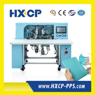 China HX18B Semi Auto Notebook Elastic String Applying  Band Fixing Machine Notebook Elastic Band Fixing 2025 Best Bookbinding Machine PLC for sale