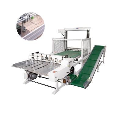 China HX1200 Automatic Paper Board Slitter Notebook Making Machine Hydraulic Case Equipment Cutting for sale