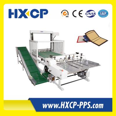 Κίνα HX1200 Automatic Paper Board Slitter Finishing Notebook Making Machine Hydraulic Case Machine Cutting προς πώληση