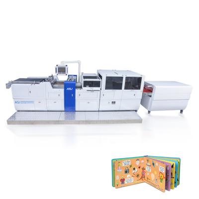 China HX450C User Friendly Semi Automatic Hard Cover Photo Casing-in Machine for Easy Operation for sale