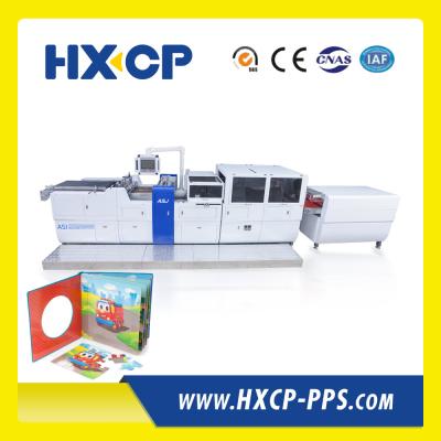 China HX450C Precise PLC Controlled Hardcover Children Book Casing-In Machine for Quality Books for sale