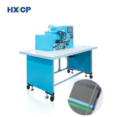 China Elastische bandinvoegmachine voor harde notebooks met penloopmontage Te koop