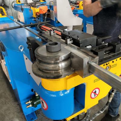 China Building Material Shops DW50NC Single Head Manual Chuck Hydraulic Tube Tube Bending Machine for sale