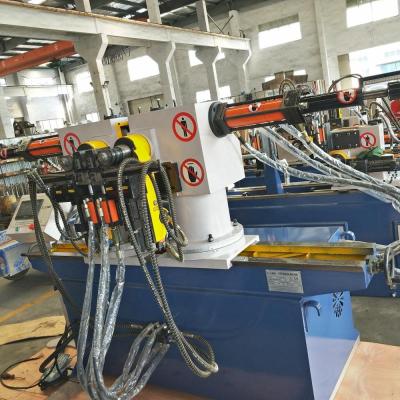 China Garment Shops SW38A Automatic Double Head Pipe Bending Machine With 90 Degree Rotation for sale