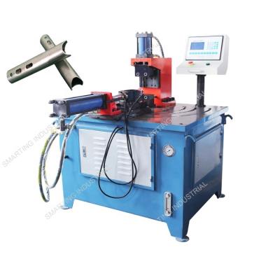 China For Good Welding Pipe End Horizontal Hydraulic Arc Metal Punching Machine for sale