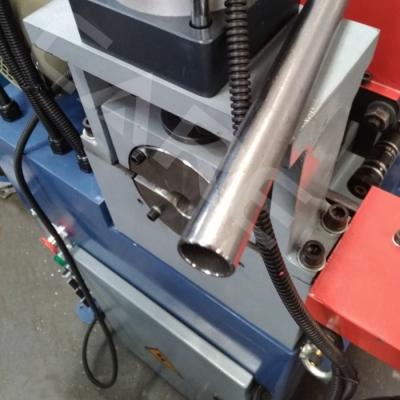 China PIPE Head Round Bar Machine Metal Pipe and Beveling Bar Chamfering Machine for sale