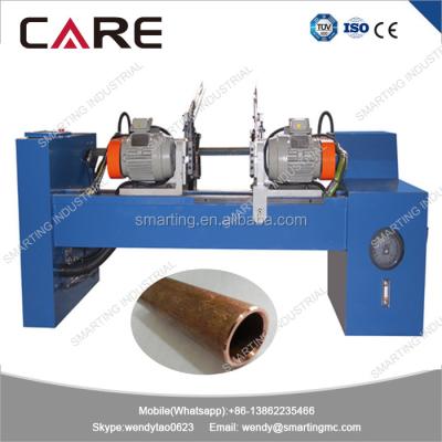 China Threaded double rod end chamfering machine, vibrator deburring machine, hydraulic double head tube deburring machine DEF-FA/50 threaded double rod end chamfering machine for sale