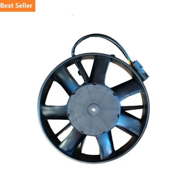 China PA66 High Performance Universal Brushless DC Fan For Bus Air Conditioning Unit Condenser 24V 12 Inch Radiator Fan for sale