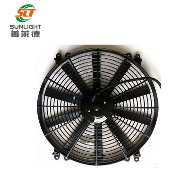 China Universal Fan Motor Radiator Factory Radiator Fan 12V/24V 16In for sale