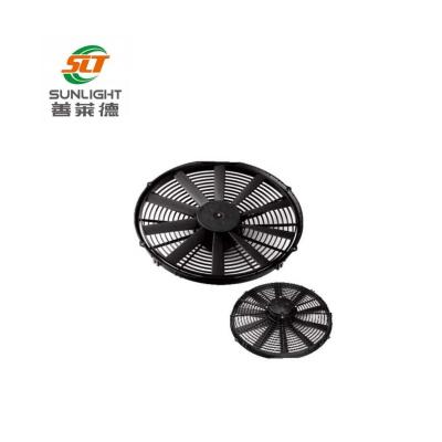 China Factory Bus Truck Condenser Fan 16 Inch DC Brush Mixer Radiator Fan 24V for sale