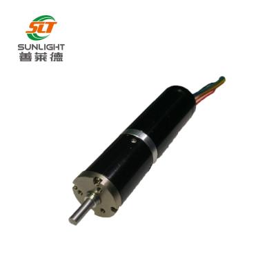 China 24V 28mm DC Gearbox Totally Enclosed Brushless Planetary Motor With Customized Parameter for sale