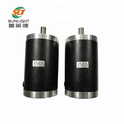 China CUSTOMIZED Double Shaft 12v Brushless DC Motor 3000rpm Totally Enclosed High Speed for sale