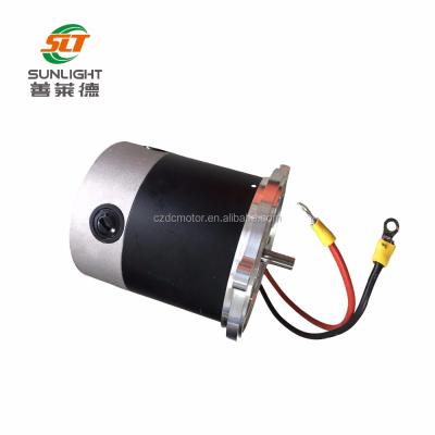 China Totally Enclosed High Power 12v DC Electric Brush DC Motor For Boat 110ZYT120-1237 for sale