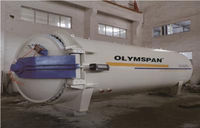 China O produto químico laminado vulcanizando a autoclave ventilou a máquina Φ2m do concreto/autoclave à venda