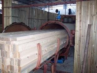 Cina Vuoto di legno di idrosolubilità di antisepsi dell'autoclave industriale automatica dell'autoclave che bagna carro armato in vendita