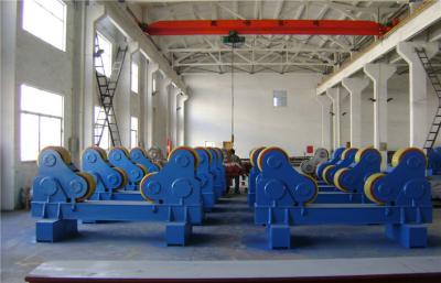 China Self - aligned Welding positioner rotator Turning Roll with Double Drive 100Ton for sale