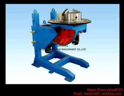 China Lifting Height Adjustable Pipe Welding Rotary Positioner High Precision 300kg Manual Revolve for sale