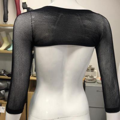 China Breathable Hot Sale China Mesh Black Red Pink Arm Bolero Shurgs For Party Carnival Holiday Or Wedding for sale