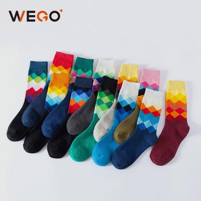 China Custom Made QUICK DRY Clean Logo OEM Mens Womens Designer Funny Cotton Crew Tube Sock Unisex Fashion for sale