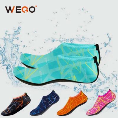 China Fashion Factory Grip Anti Slip Water Beach Shoes Breathable Quick Dry Unisex Surfing Custom Diving Socks for sale