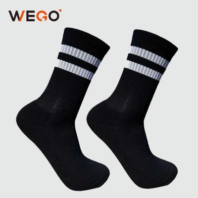 China Custom Made High Quality Breathable Football Sports Designer Soccer Socks for sale