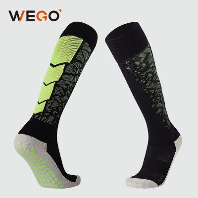 China Breathable Custom Unisex Grip Sports Soccer Football Anti-Skid Socks for sale