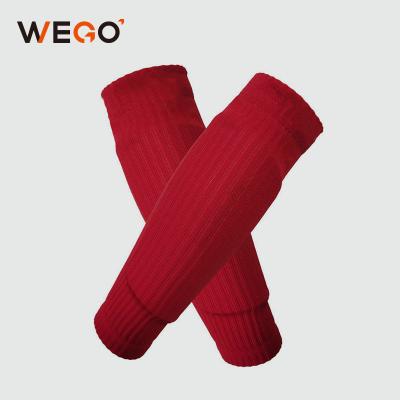 China Breathable Solid Color Leg Sleeve Covers Outdoor Sport Competition Soccer Calf Compression Sleeves for sale