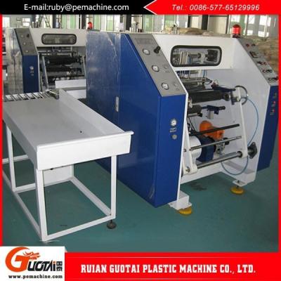 China 2015 new design low price coreless stretch film rewinder machine GT-B400 for sale