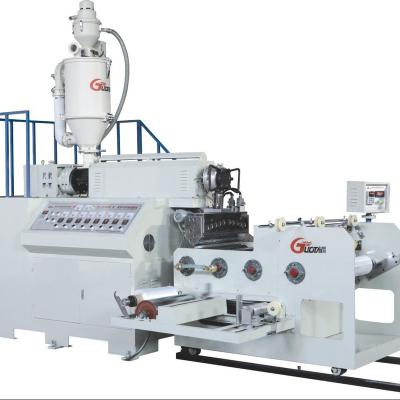 China Stretch film wrapping machine from no. GT-500 1000mm (single and double extrusion) film winding stretch film machine model for sale