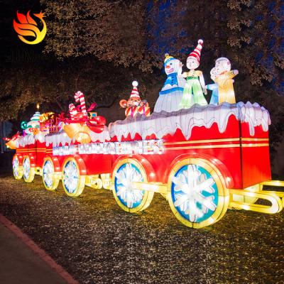 China Environmentally Friendly Outdoor Waterproof Cheap Customized Big Silk Lanterns Traditional Chinese Christmas Festival Parade for sale