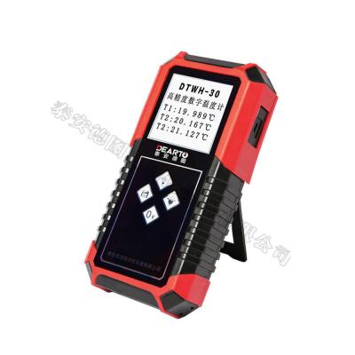 China Multi-Channel Digital Handheld Precision Temperature And Humidity Sensor Gauge Meter DTWH Series for sale