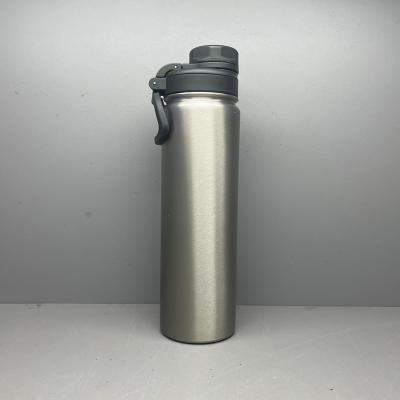 China 2023 Arrival Competitive Price 22oz/660ml PORTABLE Water Bottle With Lid Mouth Iron Flask Camping Wide Sports Water Bottle for sale