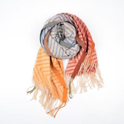 China 2021 color change cotton scarf women winter autumn shawl fashion lady fashion scarves pashmina tassel wrap hijab soundproof for sale