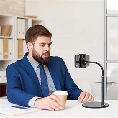 China 360 Degree Rotating Gooseneck Phone Holder for Laptops and Tablets Mobile Phone Desk Stand for sale