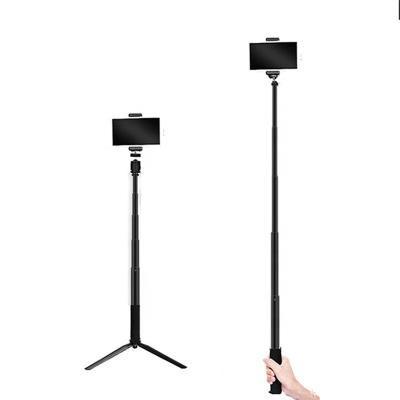 China Hot Lightweight Tik Tok Phone Holder For Shooting Video Bracket Mobile Phone Holder Accessories Live Streaming Selfie Stick Tripod for sale