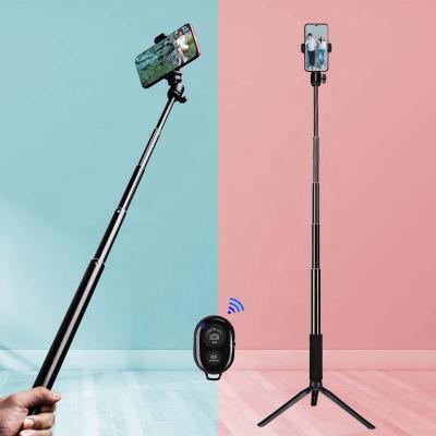 China New Products Portable Flexible Free Sample ubeesize Phone Tripod Stand Phone Holder Stabilizer Selfie Stick for sale