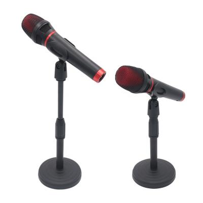 China Live Broadcast Microphone Arm Stand Desk MIC Table Stand Microphone Accessories Stand Phone Holder with Microphone for sale