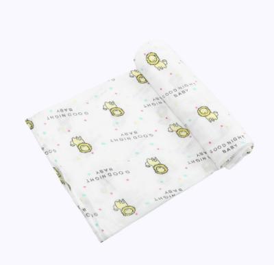 China Non-Toxic Bamboo Baby Blanket Baby Wrap Soft Cotton Bamboo Blanket Baby for sale