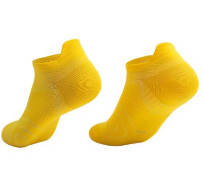 China Custom Logo Breathable Quick Dry Fit Nylon Outdoor Cushioned Running Socks Women With Tag for sale