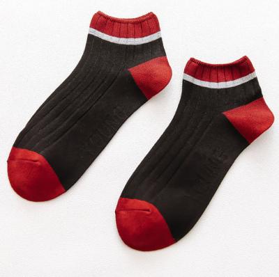 China QUICK DRY make your design cotton mens ankle socks custom logo ankle short business socks for men for sale