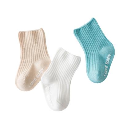 China Wholesale Custom Breathable Solid Color Toddler Socks OEM Summer Newborn Ankle Cheap 100 Cotton Baby Non Slip Socks for sale