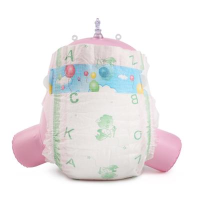 China OEM Custom Printed Pull Up Baby Pants Disposable Diaper Diaper For Baby for sale