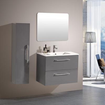 China Modern Factory Wholesale China Moershu MUG1602 Gloss 32inch Gray Painting Bathroom Basin Unit White With Drawers for sale