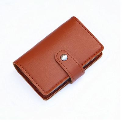 China Business Card Personalized PU Leather Business Men Card Holder for sale