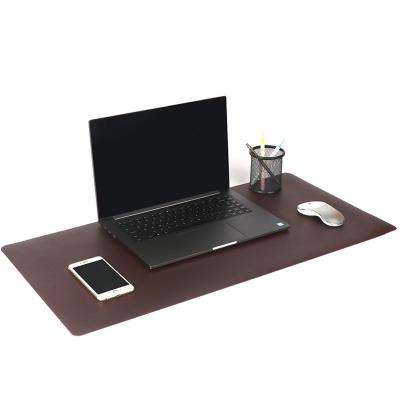 China High Quality Leather Stocked PU Desk Pad Mat for sale